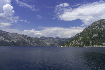 Fototapeta premium Beautiful landscape and sea in Montenegro
