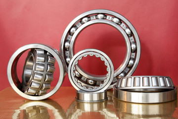 ball bearings background