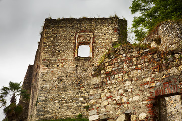 Fototapeta premium Stone castle ruins
