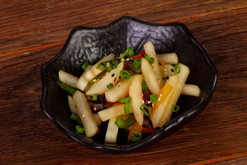 Japanese daikon salad