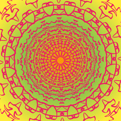 Radial Artsy drawing