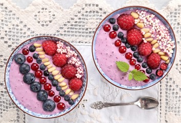 Smoothie bowls.