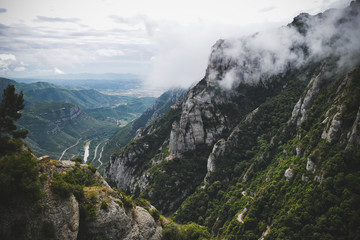 Epic View in Spanish Mountains