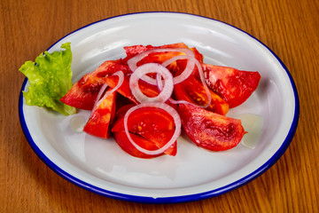 Vegetable tomato salad