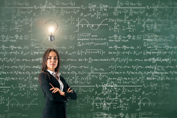 Science and school concept
