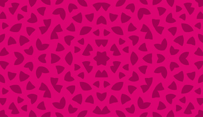 Abstract Kaleidoscope Pattern. Modern Shape. Endless Vector.