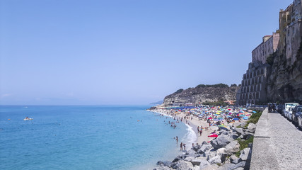 Fototapeta na wymiar Taormina coastline 