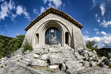 Rock of prayer in Roccaporena Sana Rita of Cascia