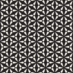 Fototapeta premium Vector seamless pattern. Modern stylish abstract texture. Repeating geometric tiles..