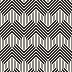 Vector seamless pattern. Modern stylish abstract texture. Repeating geometric tiles..
