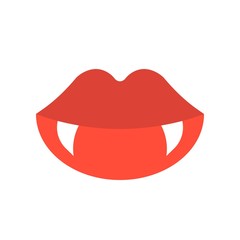 vampire teeth, Halloween related icon