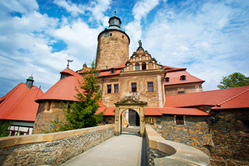 Fototapeta na wymiar Czocha Castle in Poland.