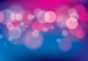 Defocused urban abstract blurred lights texture background. Colorful vector illustration for your design. Perfect abstraction with copy space for text.
