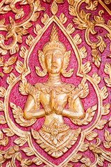 Fototapeta na wymiar Wat Puak pia , Temple in Chiang Mai Thailand