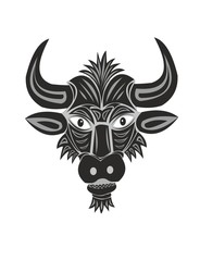 Bull or buffalo symbol № 2