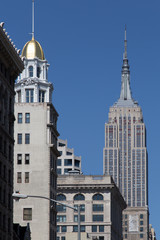 Fototapeta na wymiar Empire State Building (vertical)