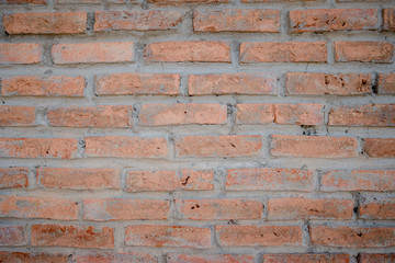 Red brick wall
