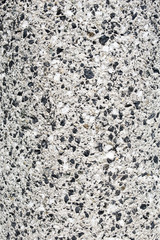 A view of a terrazzo concrete column for backgrounds or wallpaper
