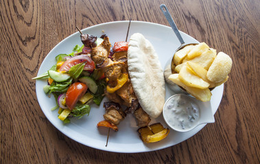 tandoori chicken skewers