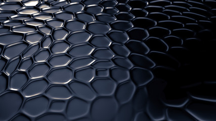 Obraz premium Gray metallic industrial grunge background. 3d illustration, 3d rendering.