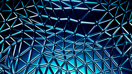 Turquoise metallic industrial grunge background. 3d illustration, 3d rendering.