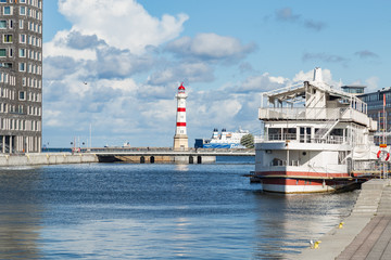 Lighthouse in Malm&ouml; Sweden
