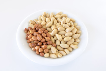 沢山のピーナッツ