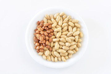 沢山のピーナッツ