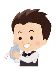 バーテンダー　男性