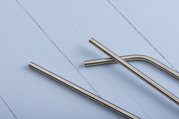 Naklejka premium reusable stainless steel straws