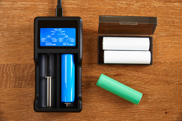 18650 Li-ion battery and charger