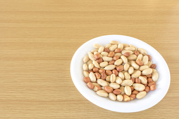 沢山のピーナッツ