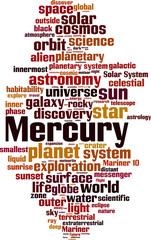 Mercury word cloud