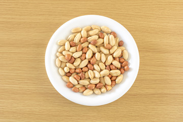 沢山のピーナッツ