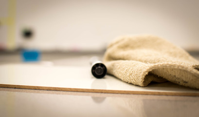 Mini white board and marker in class