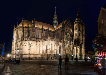 Cathedral in city of Kosice, Slovakia, Europe