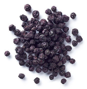 Heap Of Freeze Dried Blueberries