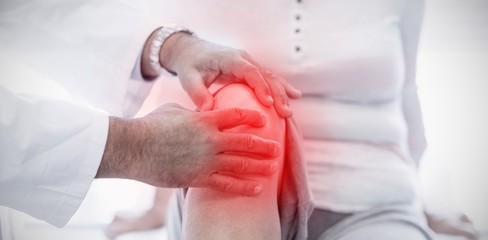 Fototapeta premium Composite image of highlighted pain