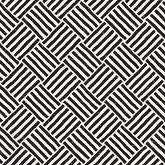 Hand drawn seamless repeating pattern with lines tiling. Grungy freehand background texture.