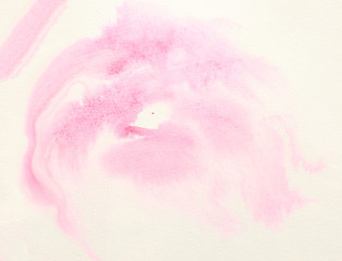 Abstract watercolor background painting