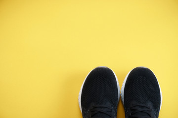 sport shoes background