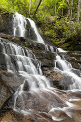 Laurel Falls Waterfall