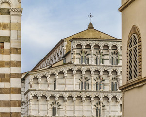 Obraz premium San Martino Cathedral, Lucca, Italy