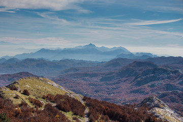 Mountains in Montenegro.