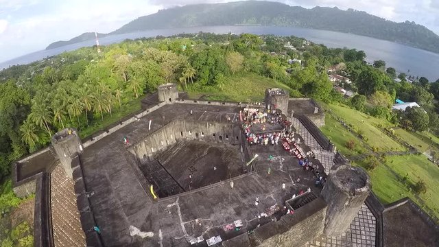 Fort Belgica is a 17th-century fort in Banda Neira, Banda Islands, Maluku Islands (the Moluccas), Indonesia