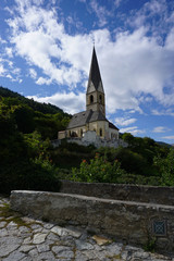 Agumser Kirche St. Georg in Prad am Stilfser Joch