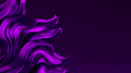 Fototapeta na wymiar Luxury background with purple drapery fabric. 3d illustration, 3d rendering.