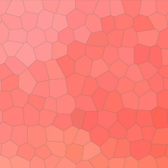 Orange, red and green pastel Little hexagon in square shape background illustration.