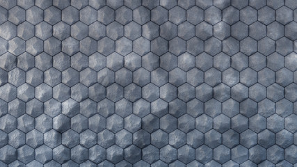 Industrial geometric grunge background with stone texture. 3d illustration, 3d rendering.