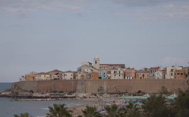 Fototapeta premium Termoli borgo storico Molise Italia